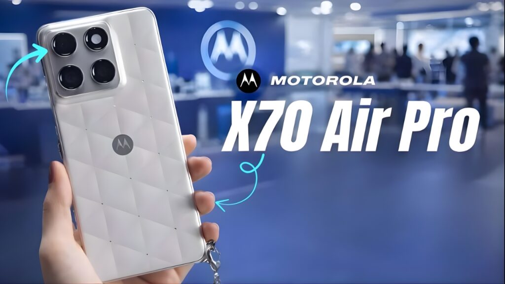Moto X70 Air Pro 5G Launched with 200MP Camera and Massive 7,100mAh Battery