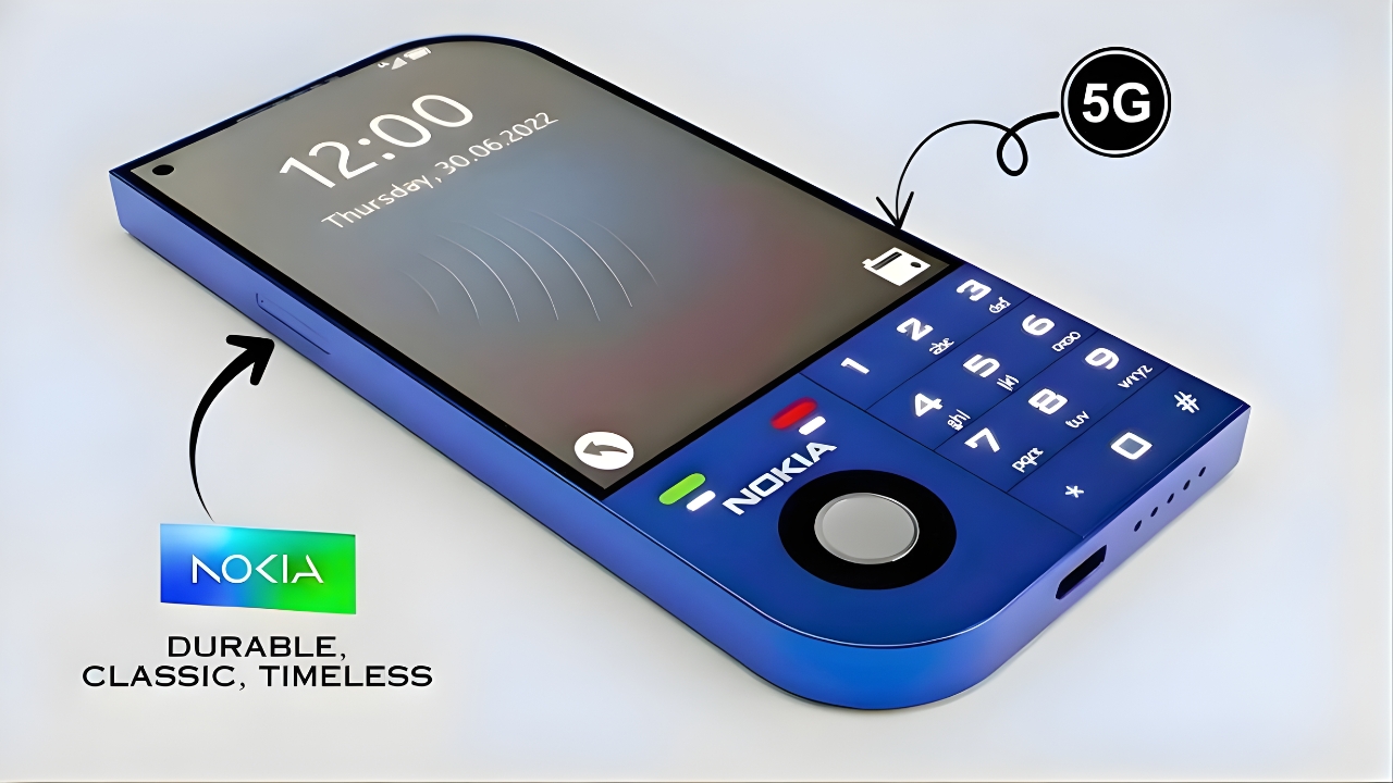 Nokia 7610 5G Launched With Classic Keypad Design and Modern 5G Power