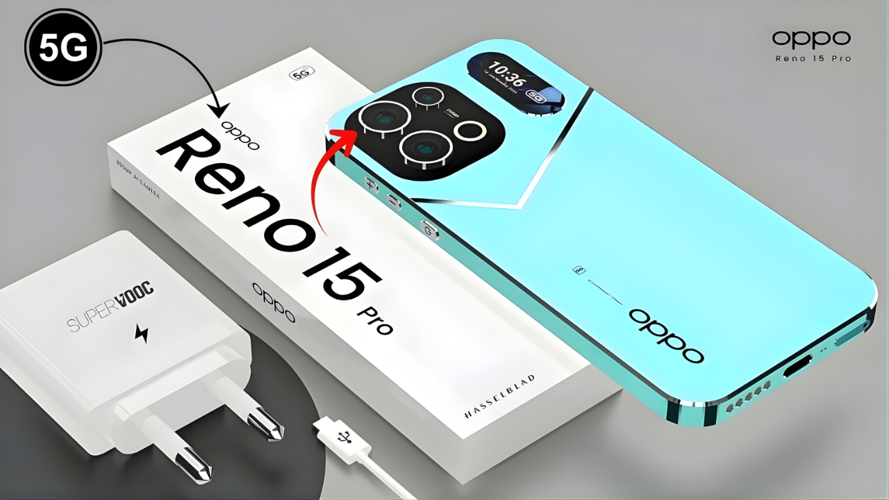 OPPO Reno 15 Pro 5G Revealed With Dimensity 9400 and 200MP Camera